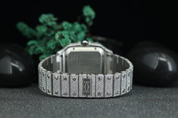 Customized Top Luxury VVS Moissanite Diamond Watch Stainless Steel Mechanical Watch For Men’s - Image 6