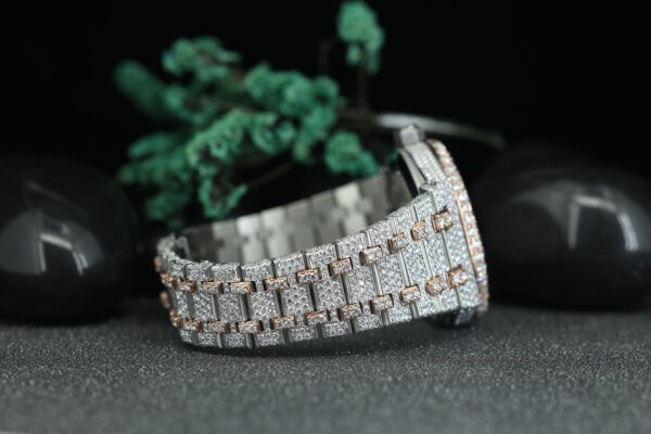 Best Luxury Men’s Watches Moissanite Diamond Watch Fully Ice Out Diamond Watch, customize Moissanite Watch For Men’s Women - Image 6