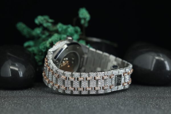 Best Luxury Men’s Watches Moissanite Diamond Watch Fully Ice Out Diamond Watch, customize Moissanite Watch For Men’s Women - Image 4