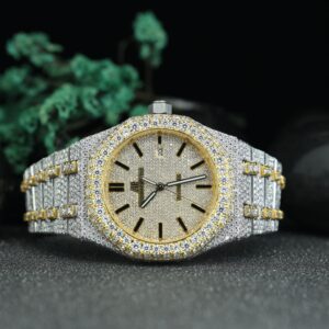 Diamonds Watch Wristwatches Hip Hop Diamond Watch Round Cut All Size Customize