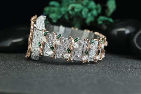 Luxury Square Watch Fully iced Out Moissanite Diamond Watch Bust Down Moissanite Diamond Watch - Image 6